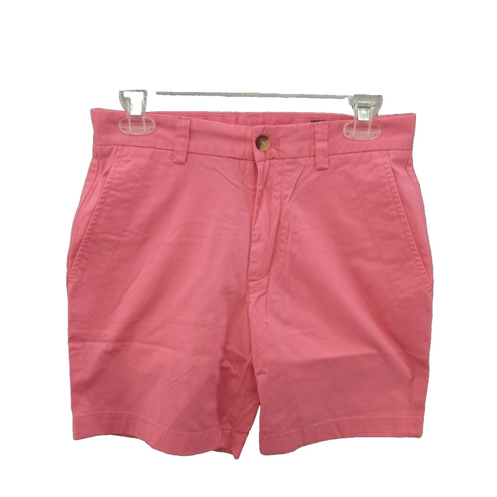 Vineyard Vines Mens Shorts Size 28 7" Inseam Stretch Cotton Blend Pink New